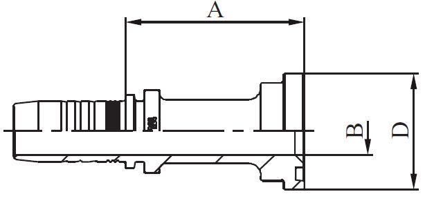 BRIDA ISO SAE  3.000 LIBRAS M23311