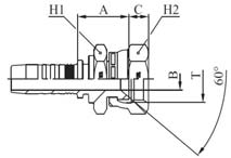 HEMBRA JIS BSP ASIENTO 60º TOYOTA M23811