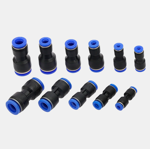 Racores automaticos de plastico